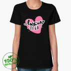 Женская футболка органик