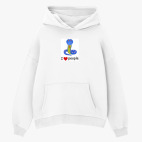 Толстовка худи оверсайз