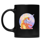 Кружка цветная UV-DTF