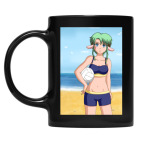 Кружка цветная UV-DTF