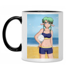 Кружка двухцветная