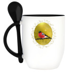 Кружка с ложкой