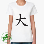 Женская футболка органик