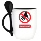 Кружка с ложкой