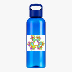 Прозрачная спортивная бутылка