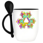 Кружка с ложкой