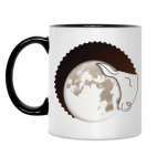 Кружка двухцветная