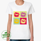 Женская футболка органик