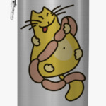 Кот с сосисками