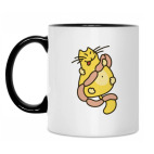 Кружка двухцветная