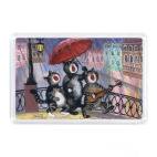 Магнит 7,5 x 5,1 см кот питерскай