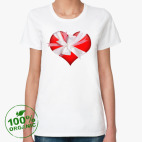 Женская футболка органик