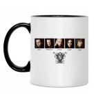 Кружка двухцветная