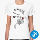 Женская спортивная футболка