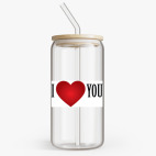 Банка с бамбуковой крышкой