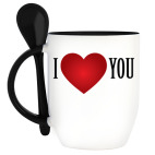 Кружка с ложкой