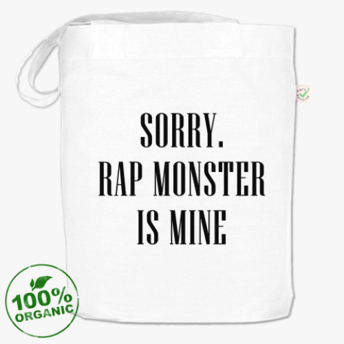 Сумка шоппер Sorry. Rap Monster is mine