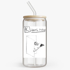 Банка с бамбуковой крышкой