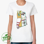 Женская футболка органик