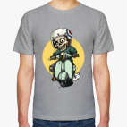 Классическая футболка Мертвый гонщик