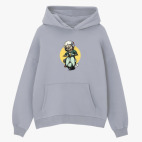 Толстовка худи оверсайз