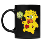 Кружка цветная UV-DTF