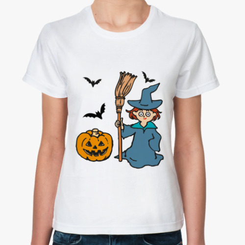 Классическая футболка Маленькая ведьма