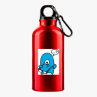 Металлическая бутылка 400 мл UV-DTF