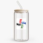 Банка с бамбуковой крышкой