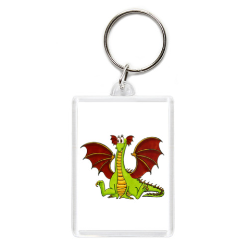 Брелок с принтом  Дракончик