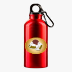 Металлическая бутылка 400 мл UV-DTF