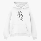 Толстовка худи оверсайз