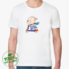 Мужская футболка органик