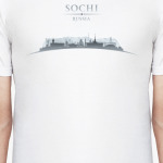 Сочи Россия, панорама города