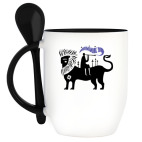 Кружка с ложкой