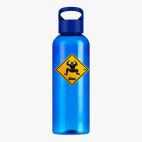 Прозрачная спортивная бутылка