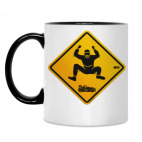 Кружка двухцветная