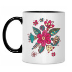 Кружка двухцветная