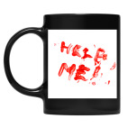 Кружка цветная UV-DTF