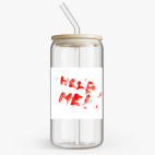 Банка с бамбуковой крышкой