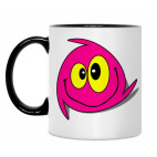 Кружка двухцветная