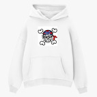 Толстовка худи оверсайз