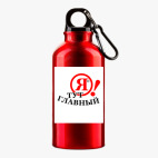 Металлическая бутылка 400 мл UV-DTF