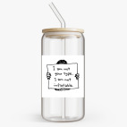 Банка с бамбуковой крышкой