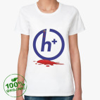 Женская футболка органик