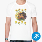 Мужская спортивная футболка