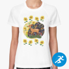 Женская спортивная футболка