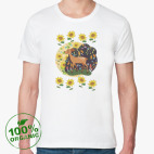 Мужская футболка органик