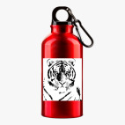 Металлическая бутылка 400 мл UV-DTF