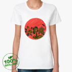 Женская футболка органик